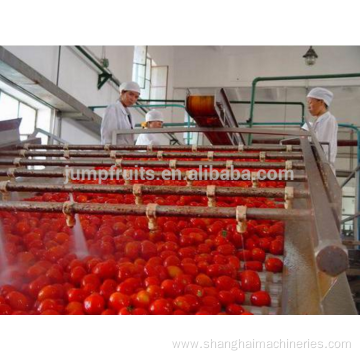 Industrial fruit vegetables saue/ puree production line